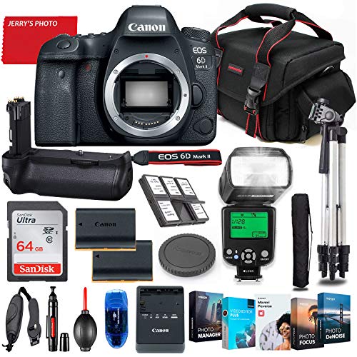 Capture the Moment: Canon EOS 6D Mark II Bundle – More Memories, Power, and Accessories!