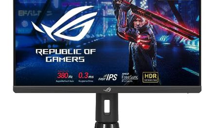 High-Speed ASUS Gaming Monitor: 380Hz, HDR, FreeSync