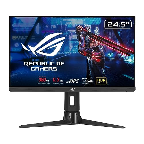 High-Speed ASUS Gaming Monitor: 380Hz, HDR, FreeSync