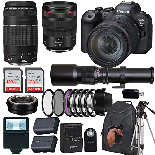 Upgrade Your Photography Gear: Canon EOS R6 Mark II Mirrorless Camera Bundle