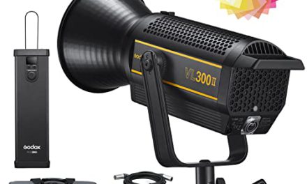 Powerful Godox VL300II LED Video Light