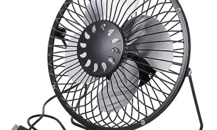 Top-rated portable fan: Small, silent, rechargeable, ideal for office, dorm, or travel