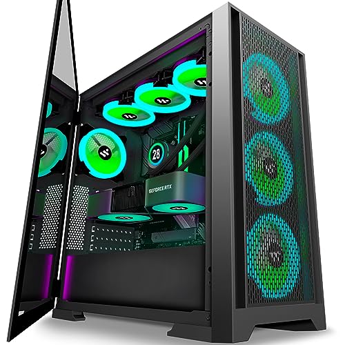 Boost Your Gaming Experience with KEDIERS PC Case – 7 PWM ARGB Fans