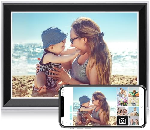 WiFi Photo Frame: Instant Uploads, Easy Setup