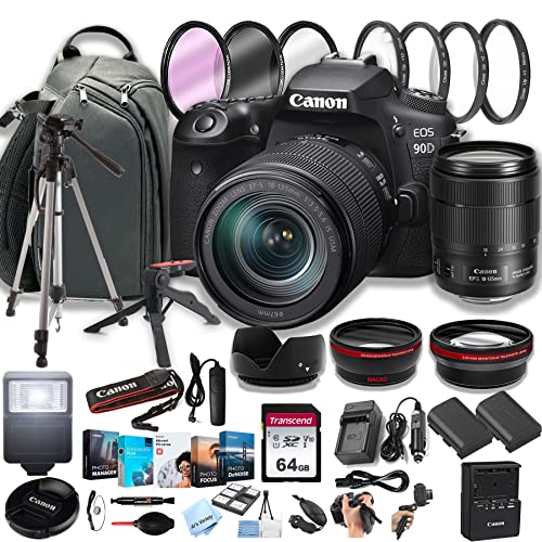 Capture Your Moments: Canon EOS 90D DSLR Camera Bundle