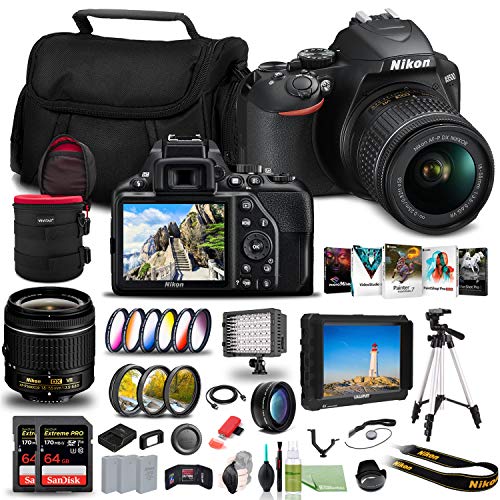 Capture Life’s Moments: Nikon D3500 DSLR Camera Bundle