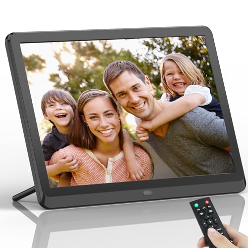 Enhance Memories with Remote-Controlled 10″ HD Digital Frame