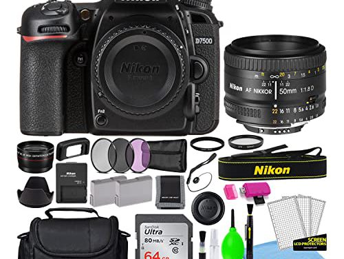 Capture Memories with Nikon D7500 Deluxe Bundle