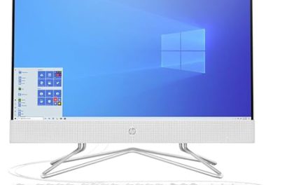 Powerful HP AIO Desktop, Lightning-Fast Processor, Immersive Graphics, Massive RAM & Storage, Windows 11, Elegant White Design