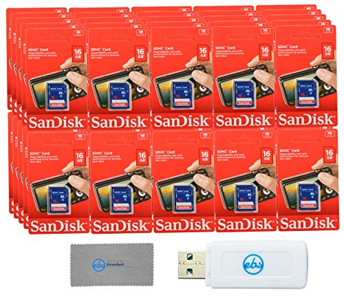 Get 50 SanDisk 16GB SDHC Cards + Bonus Accessories!