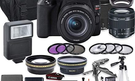 Grab Canon SL3 DSLR: 2 Lenses, 32GB, Flash