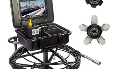 High-tech sewer inspection camera