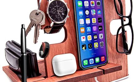 Ultimate Wood Docking Station: Organize, Delight Him