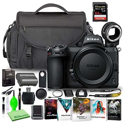 Nikon Z 6II: Capture Memories with 24.5MP Mirrorless Camera Bundle