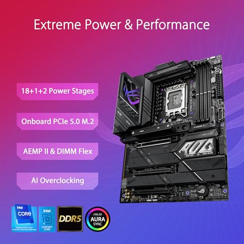 Powerful Gaming Motherboard: ASUS ROG Strix Z790-E – Unleash Ultimate Performance!