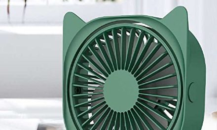 Go Green with the NC USB Cat Ear Mini Fan – Stay Cool Anywhere!