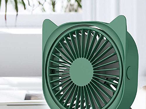 Go Green with the NC USB Cat Ear Mini Fan – Stay Cool Anywhere!