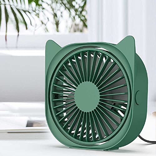 Go Green with the NC USB Cat Ear Mini Fan – Stay Cool Anywhere!