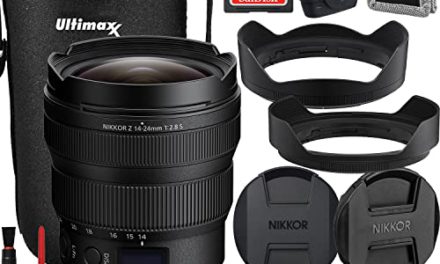 Capture More with Ultimaxx Essential Bundle: Nikon NIKKOR Z 14-24mm f/2.8 S Lens, SanDisk 32GB Ultra Memory Card & More!