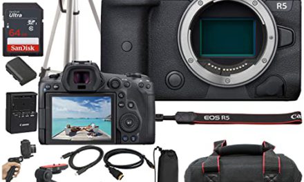 Unleash Your Photography Potential: Canon EOS R5 Mirrorless Camera Bundle