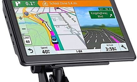 Upgrade Your Car Navigation: 2024 Map, 7″ Touch Screen, Voice Guidance, Speed & Red Light Alerts
