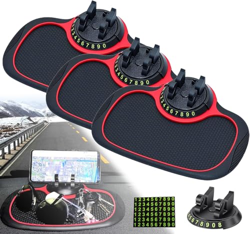 Car Anti-Slip Mat: Secure Phone Holder & Dashboard Mount