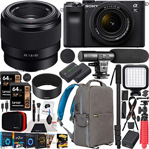 Capture Life’s Moments: Sony a7C Mirrorless Camera Bundle
