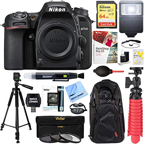 Capture the Moment: Nikon D7500 20.9MP 4K Ultra HD DSLR Bundle