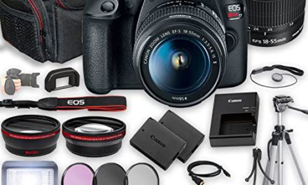 Capture the Moment with Canon’s Rebel T7 DSLR Camera Bundle
