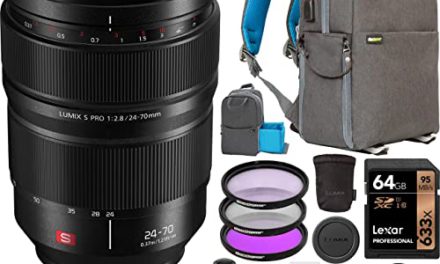 Certified Leica Lens for Panasonic Cameras + Photography Bundle