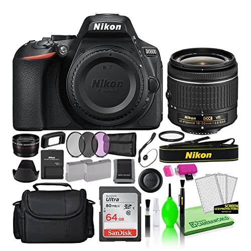 Capture Life’s Moments: Nikon D5600 DSLR Camera Bundle