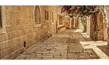 Enchanting Jerusalem: Ancient Stone Wall & Cave Backdrop