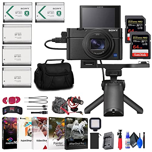Capture Stunning Moments with Sony Cyber-Shot DSC-RX100 VII Camera Bundle