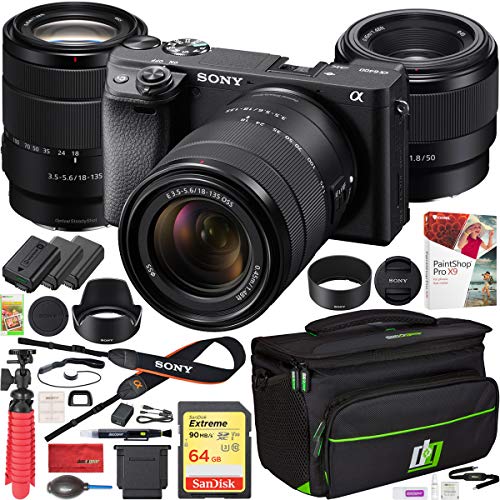 Capture Life’s Vibrant Moments: Sony a6400 4K Camera Bundle