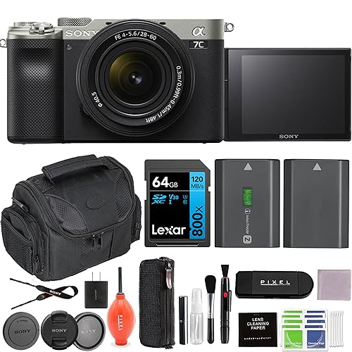 Sony Alpha a7C: Compact Mirrorless Camera Bundle