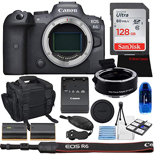 Capture the Canon EOS R6 Camera Bundle with Bonus Items