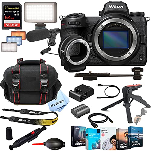 Capture the Moment: Nikon Z7II Camera Bundle with Accessories