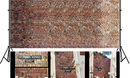 Capture Memories with Vintage Red Brick Wall Backdrop