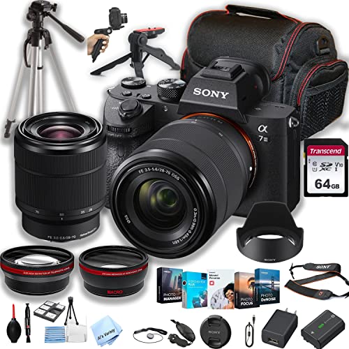 Capture Every Moment: Sony a7 III Camera Bundle