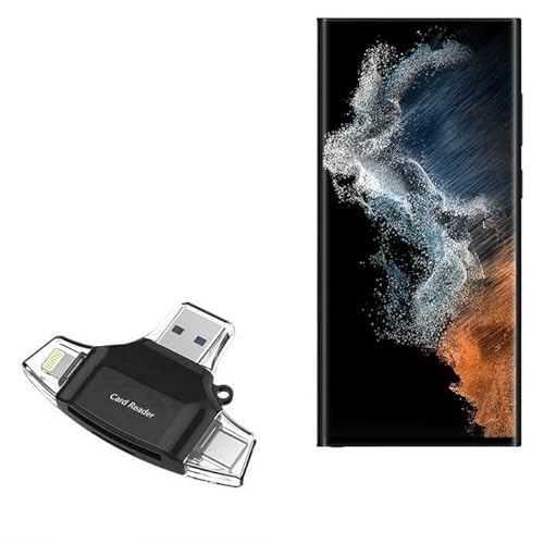 Enhance Galaxy S22 Ultra 5G: BoxWave AllReader SD Card Reader