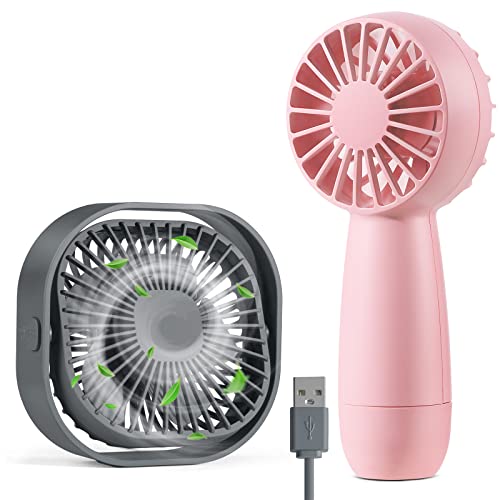 Compact USB Desk Fan: Portable, Powerful, Silent