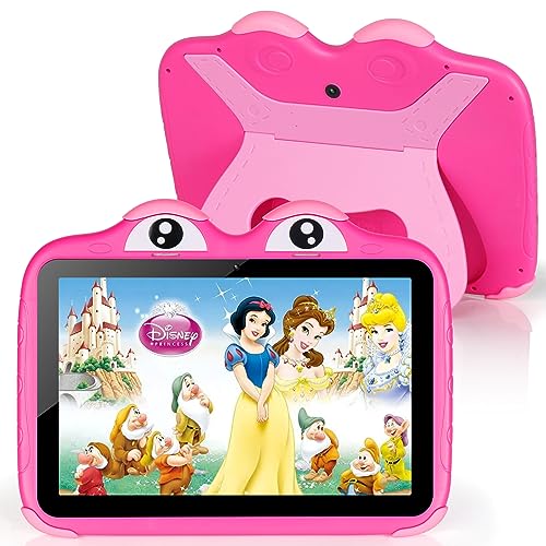 Ultimate Kids Tablet: 10.1″ Android 11, 64GB, Google Play, YouTube, Dual Cam, WiFi, Bluetooth, Apps, Parent Control, Pink