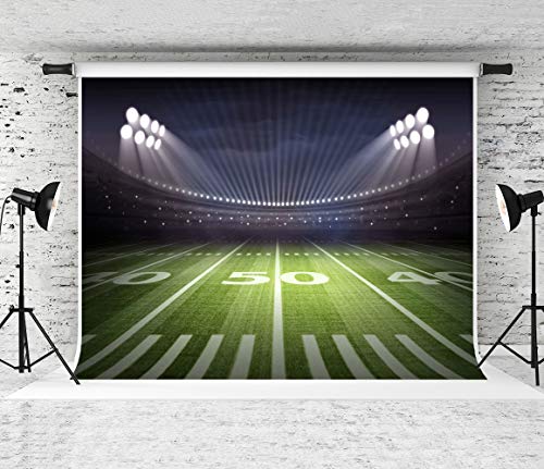 Capture the Thrills: Kate’s 10x10ft Football Backdrop ignites action-packed emotions!