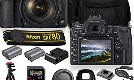 Capture More with Nikon D780: 24.5MP Full Frame DSLR Camera Bundle