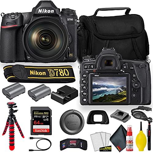 Capture More with Nikon D780: 24.5MP Full Frame DSLR Camera Bundle