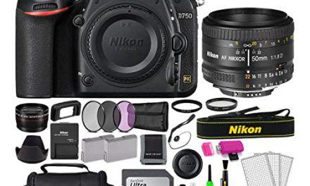 Capture Life’s Brilliance: Nikon D750 DSLR Camera Bundle