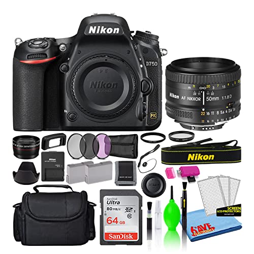 Capture Life’s Brilliance: Nikon D750 DSLR Camera Bundle