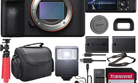 Capture Precise Moments: Sony Alpha a7R IVA Mirrorless Camera Kit