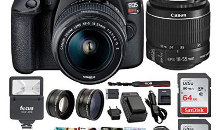 Capture stunning moments with Canon EOS Rebel T7 DSLR Camera Bundle