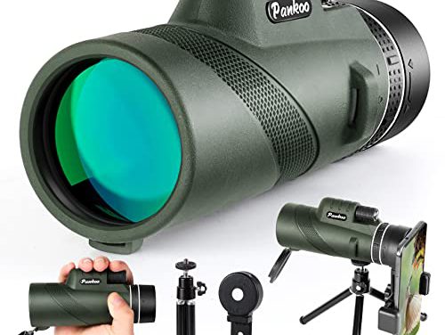 Capture Every Moment: Pankoo 40X60 Monocular for Stunning Bird Watching, Concerts & Travel